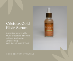 Get ready to be amazed by the transformative power of Cristaux Gold Elixir Serum!